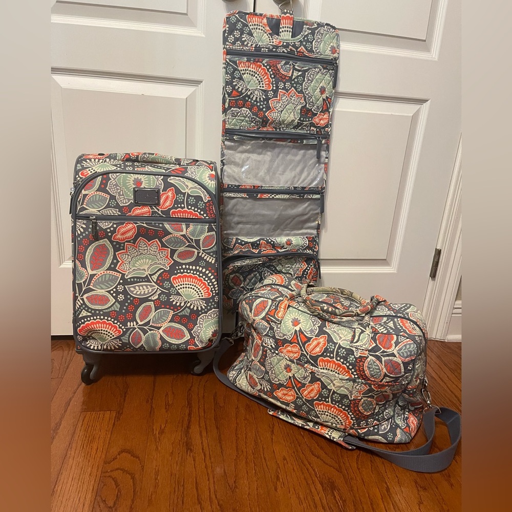 Vera Bradley Nomadic Floral print luggage